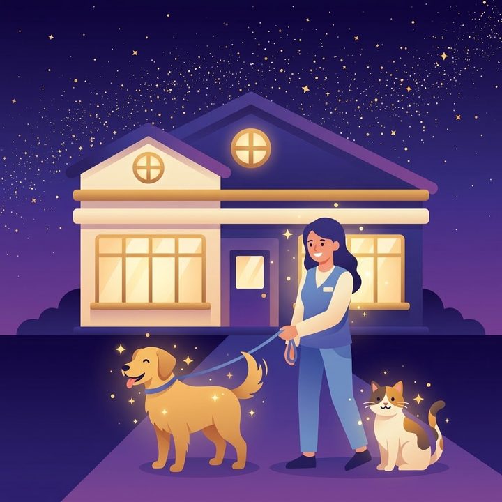 Animal shelters & rescues illustration